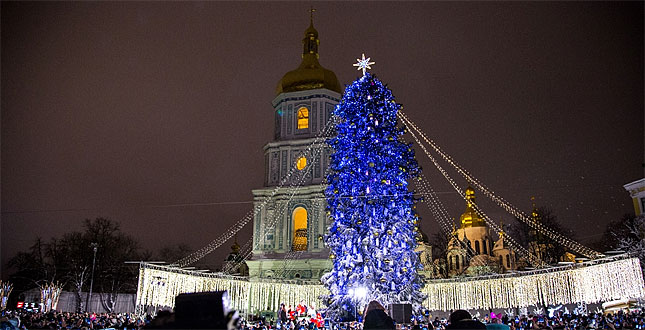 На телеканалі «Київ» відбудеться пряма трансляція святкування Нового 2018 року на Софійській площі